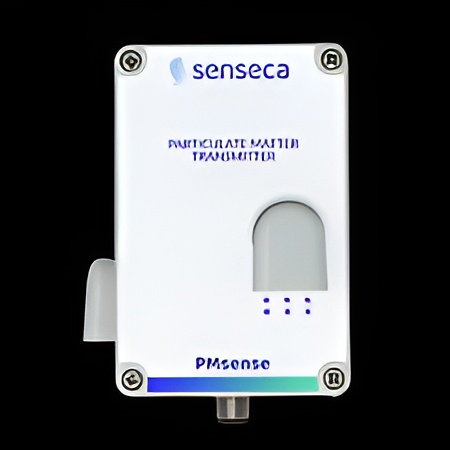 PMsense particulate matter transmitter with wireless communication module for air quality monitoring