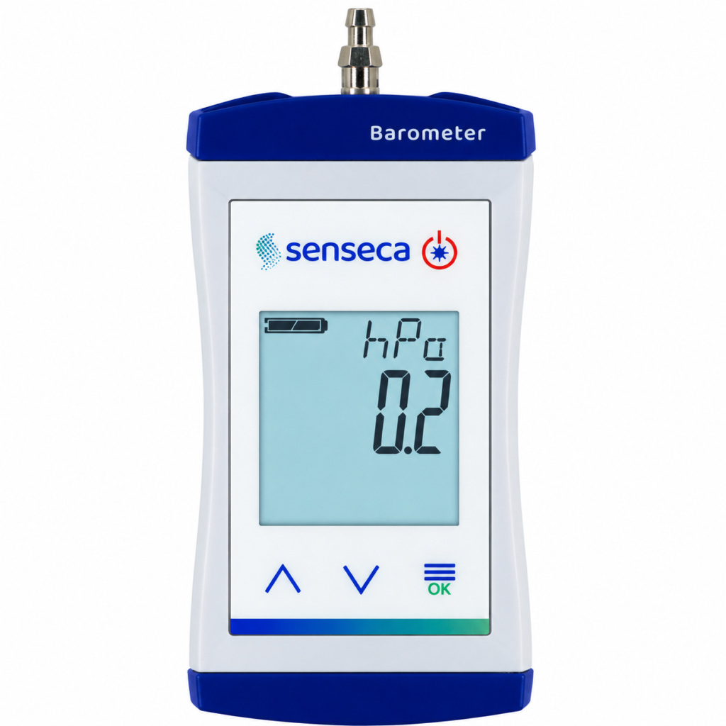 Vacuum / Barometer with Pressure Port – ECO-240-2 (Senseca)