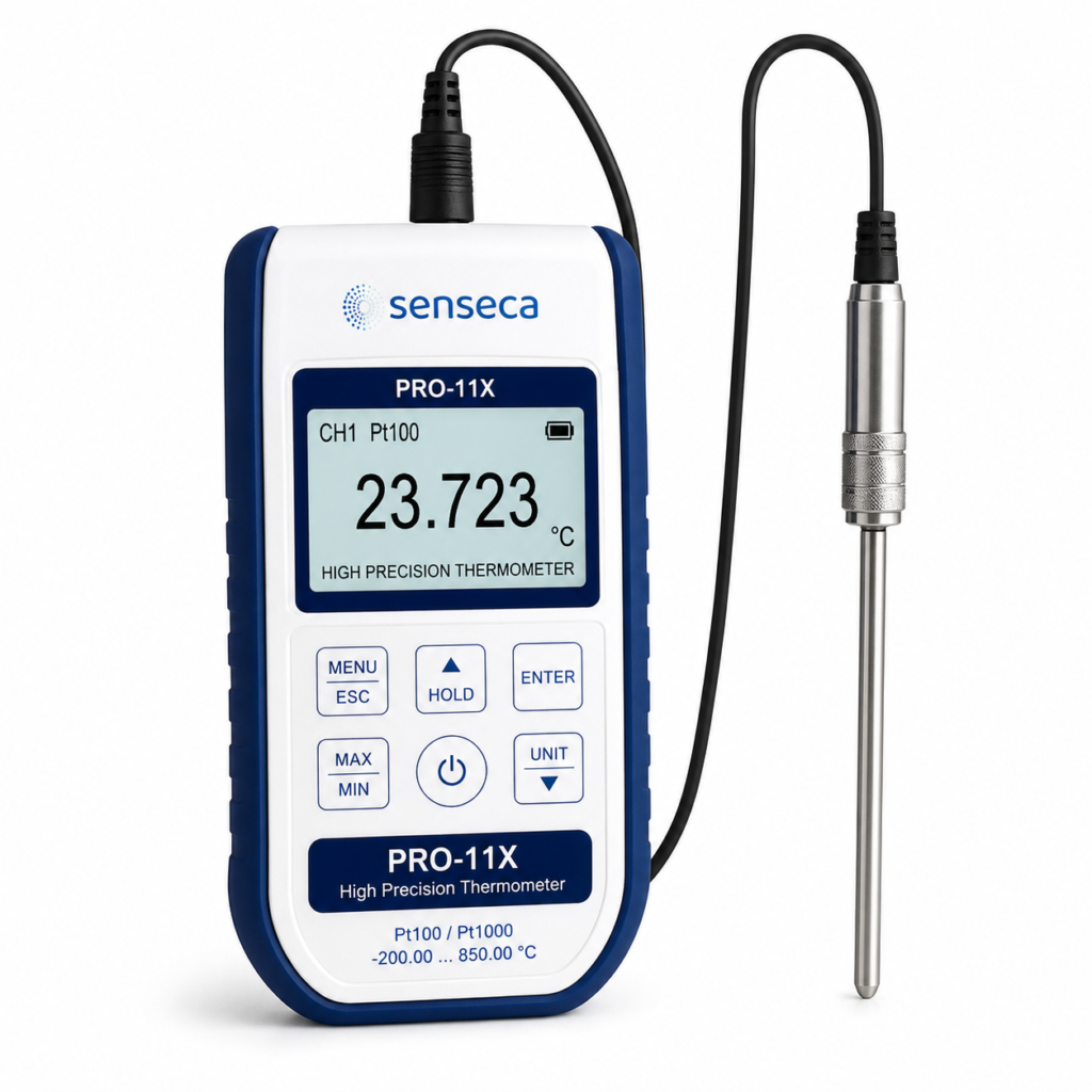 High Precision Thermometer – PRO-11X (Senseca)