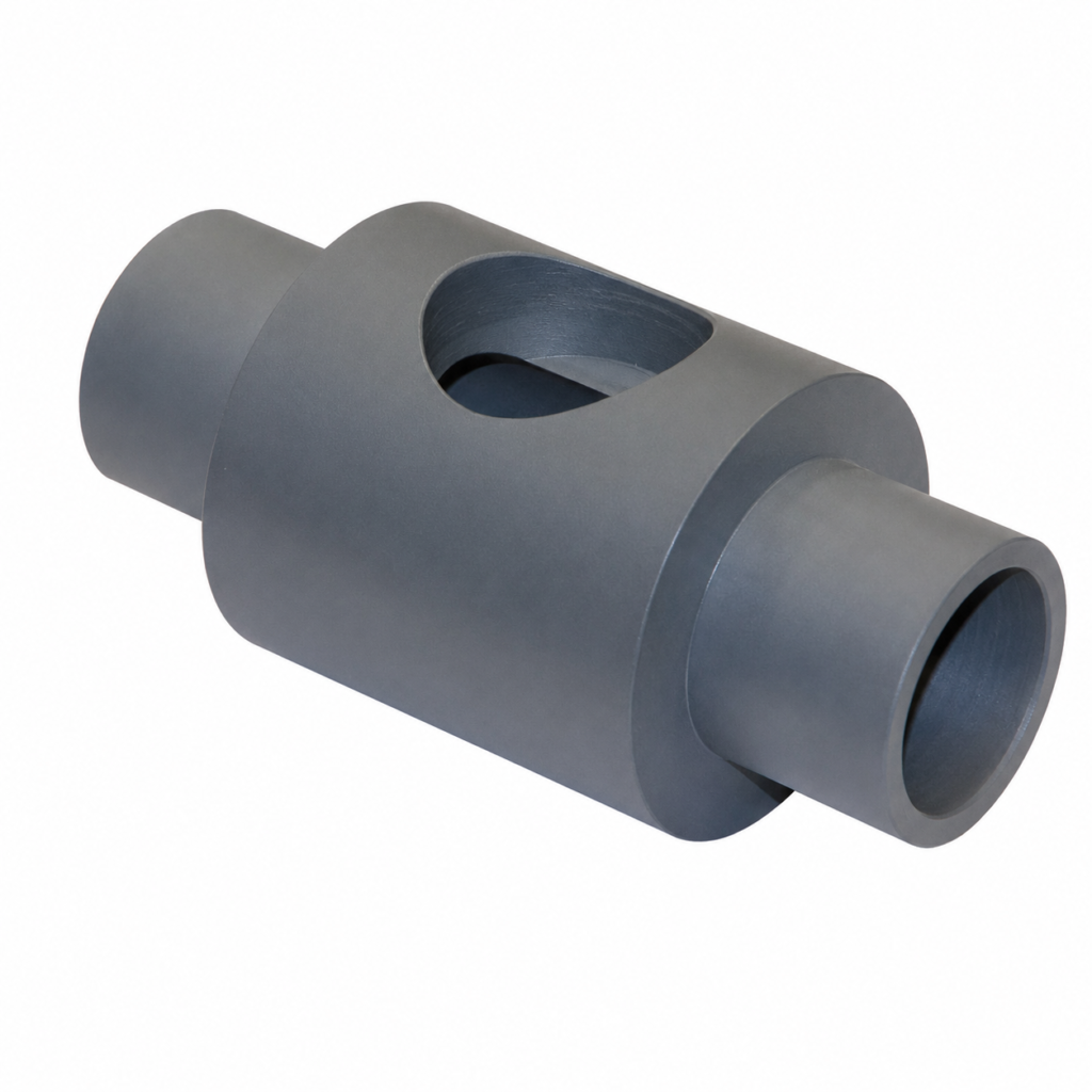 MH-032 measuring tube with a durable cylindrical body and integrated sensor mounting port, designed for accurate flow measurement in industrial liquid monitoring applications.