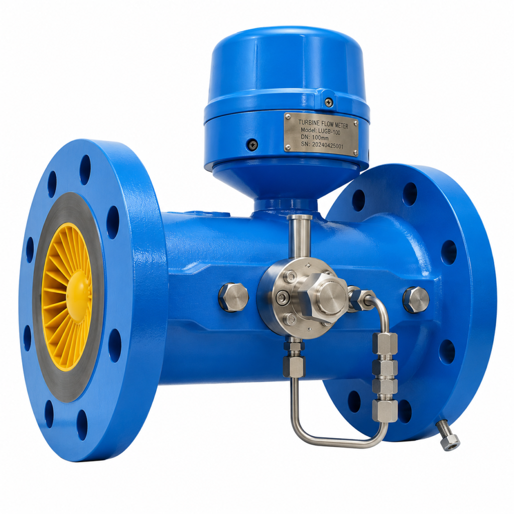 Inline Fuel Gas Turbine Flow Meter