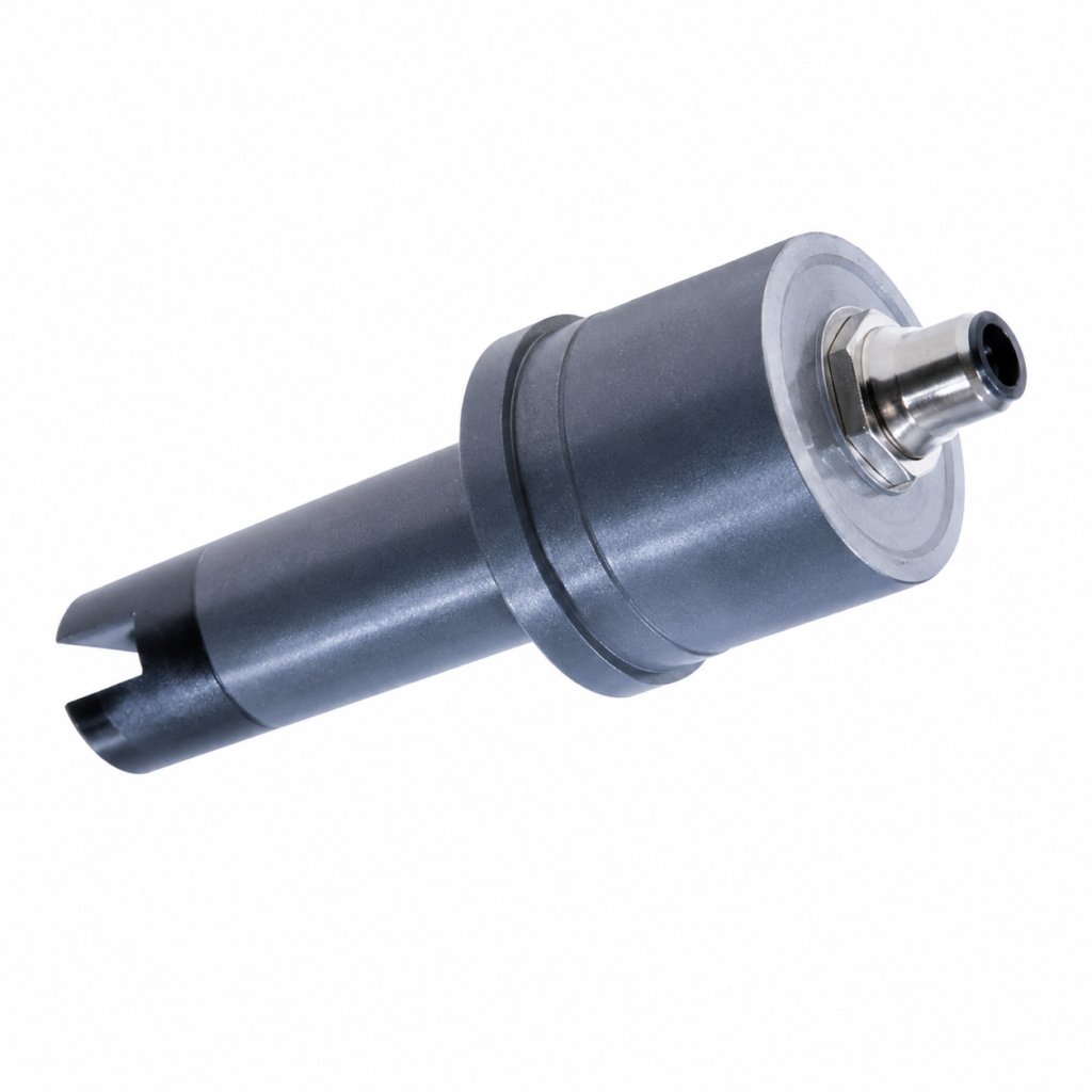 Digital Conductivity Converter CONDIX4213 with compact field-mount housing, M12 industrial connectors, LED status indicators, digital communication interface, and rugged design for accurate conductivity measurement, signal conversion, and industrial water treatment applications.