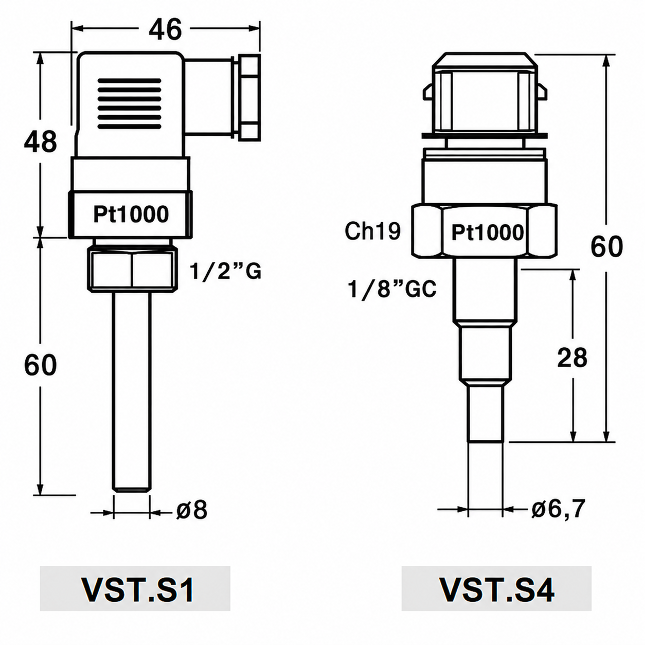 Temperature sensor THERMO – VST.